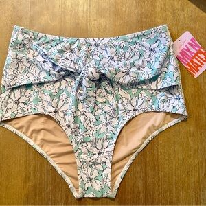 NWT Kortni Jeane Tie-Up-Front Bottoms